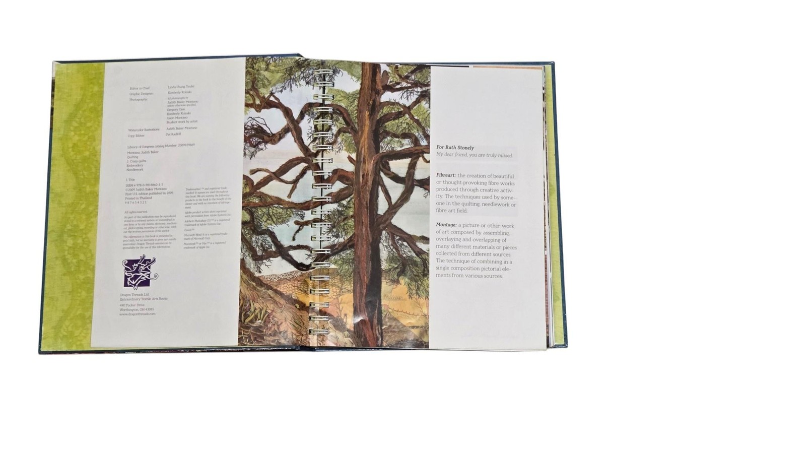 Quilting Embroidery Fibreart Montage Patterns by Judith Baker Montano Hardcover