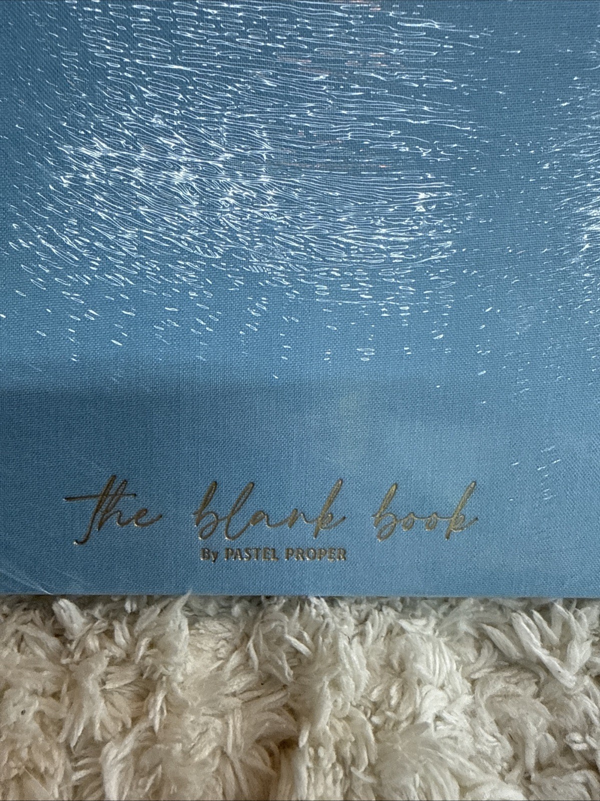 The Blank Book Pastel Proper Tulsa New 226 Pgs 9x12x1.25 Coffee Table