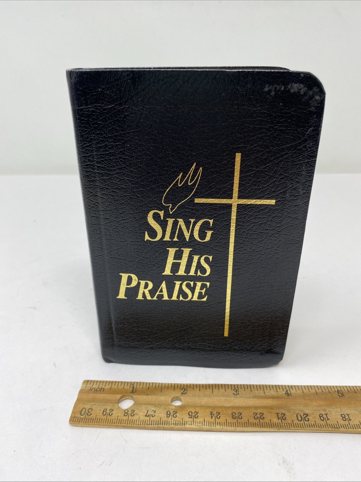 Sing His Praise ~ 1991 Gospel Publishing Christian Compact Hymnal Bonded Leather