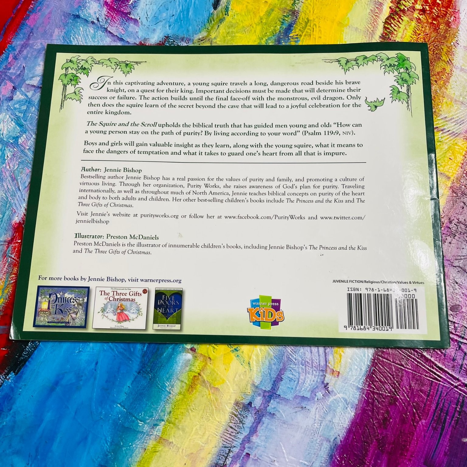 The Squire and the Scroll Jennie Bishop 2017 Illustrated Warner Press