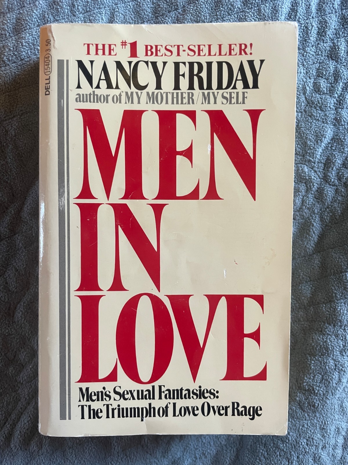 Men in Love by Nancy Friday 1981 Dell Printing Sexual Fantasies Paperback PB