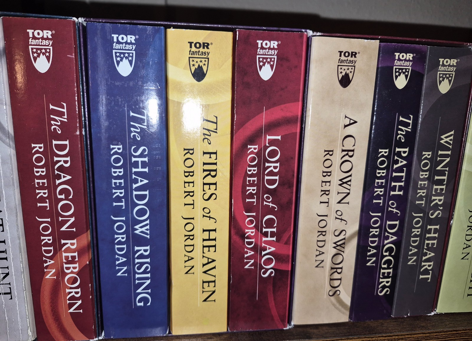 Wheel of Time complete sets Robert Jordan Brandon Sanderson mass mkt paperbacks
