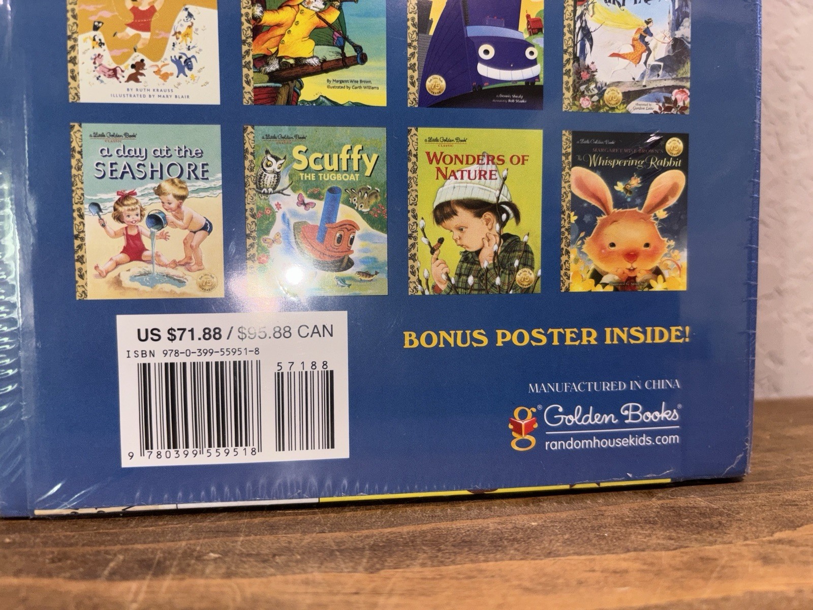 75 Years of Little Golden Books: 1942-2017: A Commemorative Set of 12 Sealed