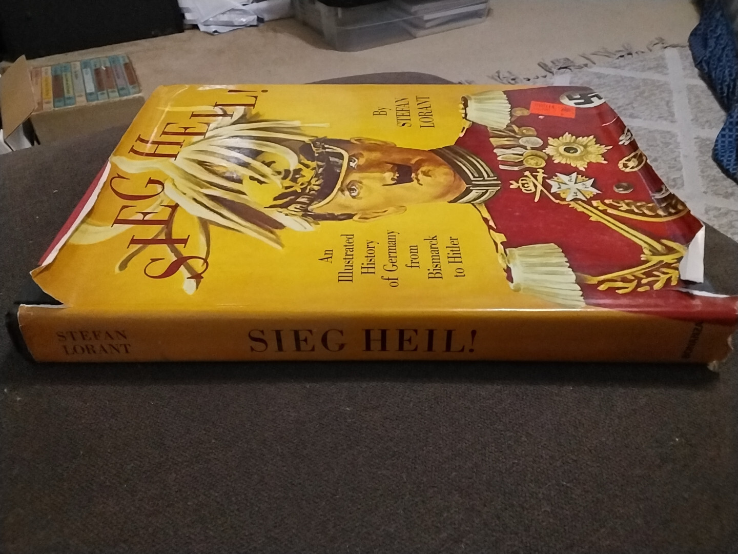 Sieg Heil Illustrated History Of Germany By Stefan Lorant 4th Print HCDJ 1974 1