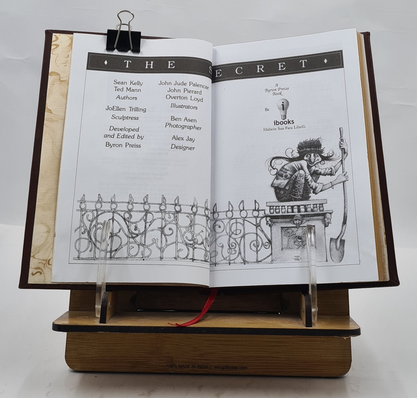 The Secret By Preiss, Byron & Mann, Ted & Kelly, Sean [Premium Leather Bound]
