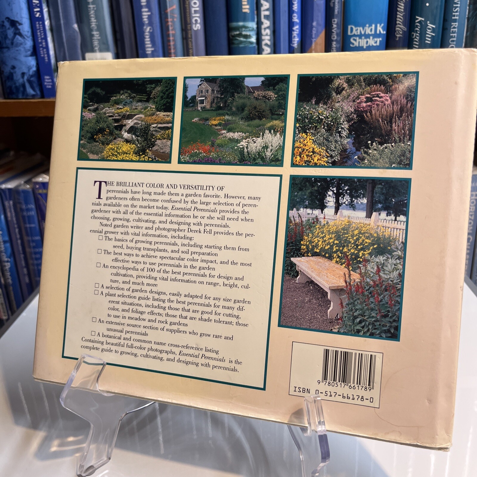 Essential Gardening Ser.: Essential Perennials by Derek Fell (1989, Hardcover)