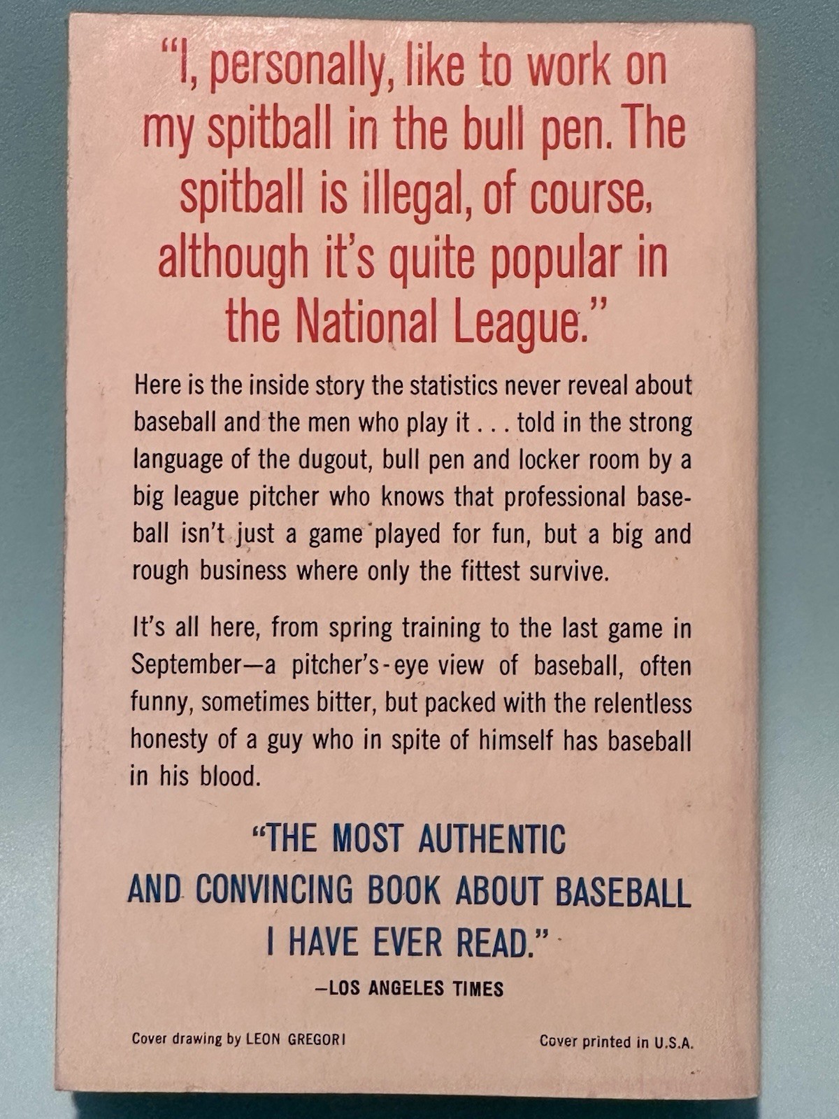 [UNREAD] The Long Season BASEBALL Vintage Paperback 1961 Jim Brosnan VERY NICE