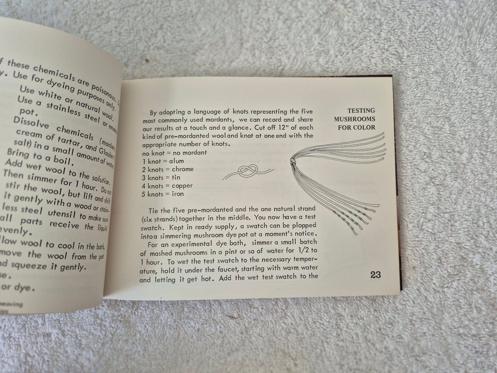 Rare Hard to find – Let’s Try Mushrooms for Color – Miriam C. Rice