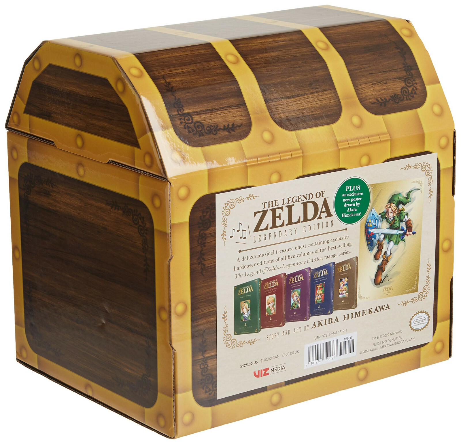 The Legend of Zelda Legendary Edition Manga Box Set (Hardcover)