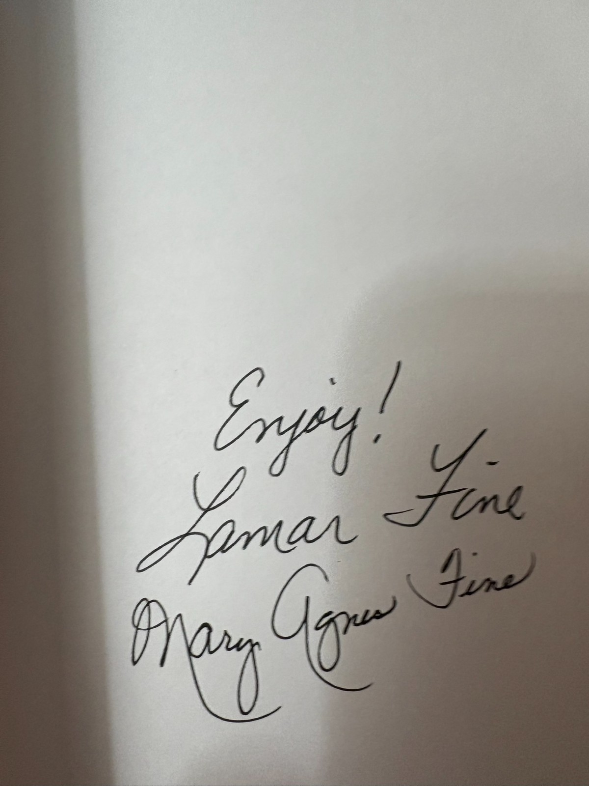 YESTERDAY’S GONE 4 BOOK SERIES, Lamar & Mary Agnes Fine, SIGNED Trade Paperback