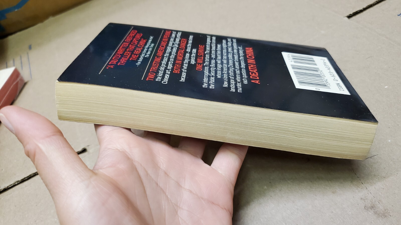 Death In China By William D. Montalbano/Carl Hiaasen Pinnacle 1985 Paperback