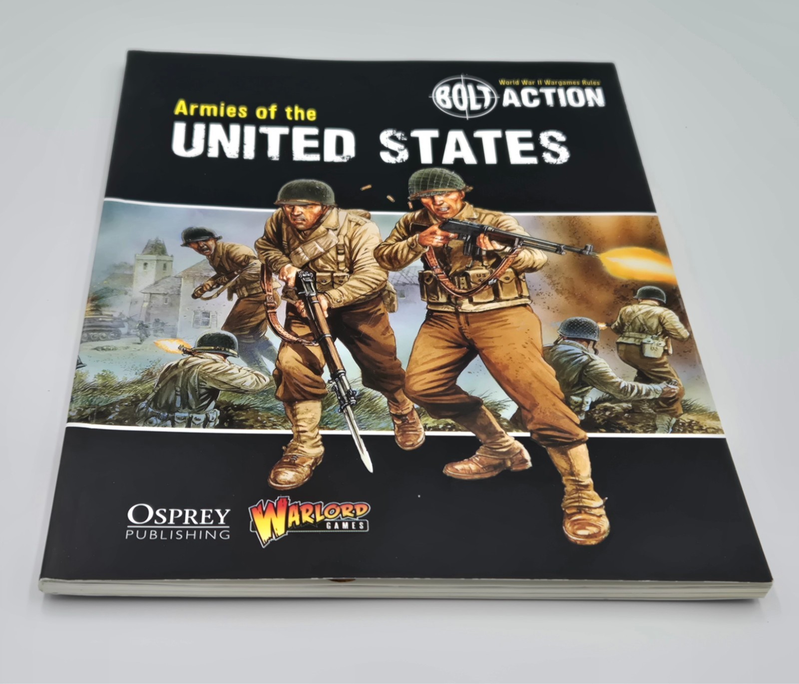 Bolt Action 60876 Armies of the United States World War II War Games Rules Book