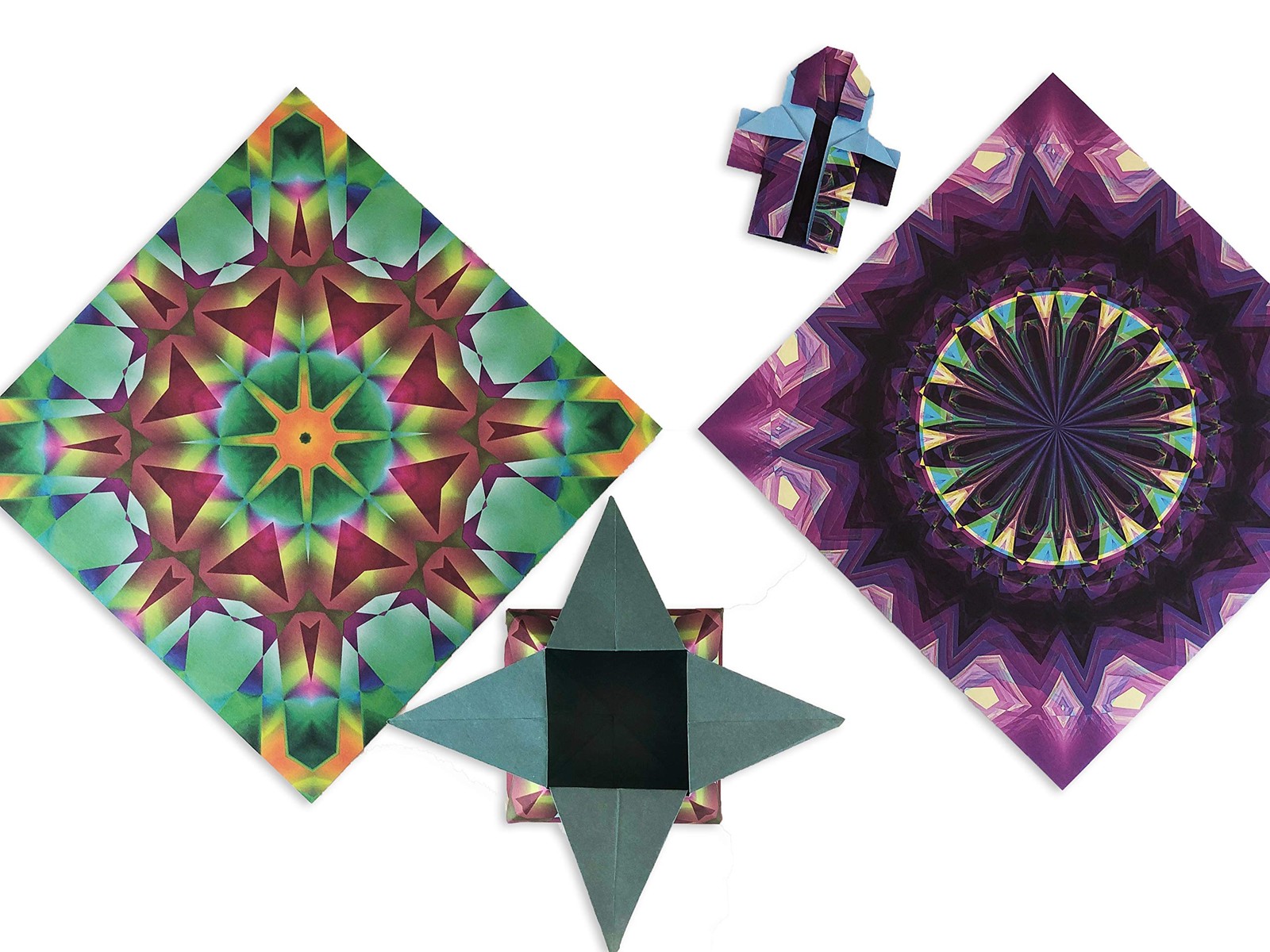 Origami Paper 100 sheets Kaleidoscope 6″ (15 cm): Tuttle Paper:…