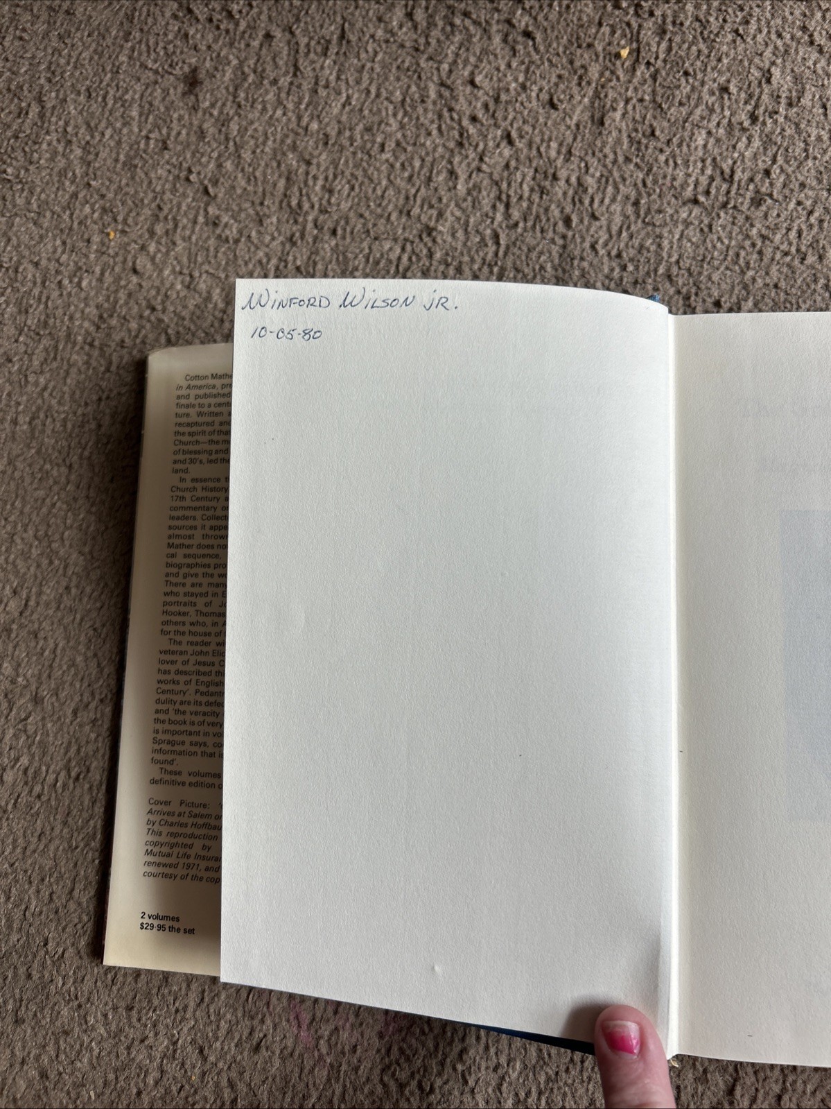 Great Works of Christ in America – Hardcover, by Mather Cotton – Good