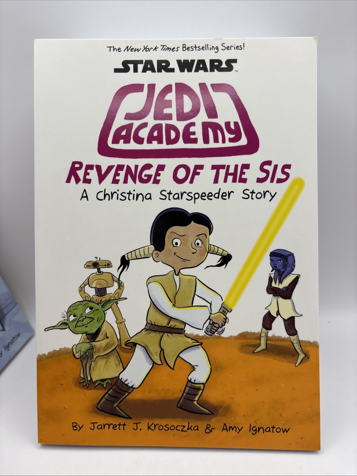 Jedi Academy: Star Wars, Lot of 8 Jarrett Krosoczka Good Condition