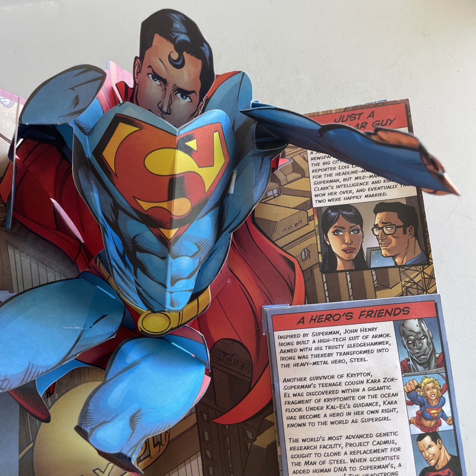 DC Super Heroes: The Ultimate Pop-Up Book by Matthew Reinhart Hardcover