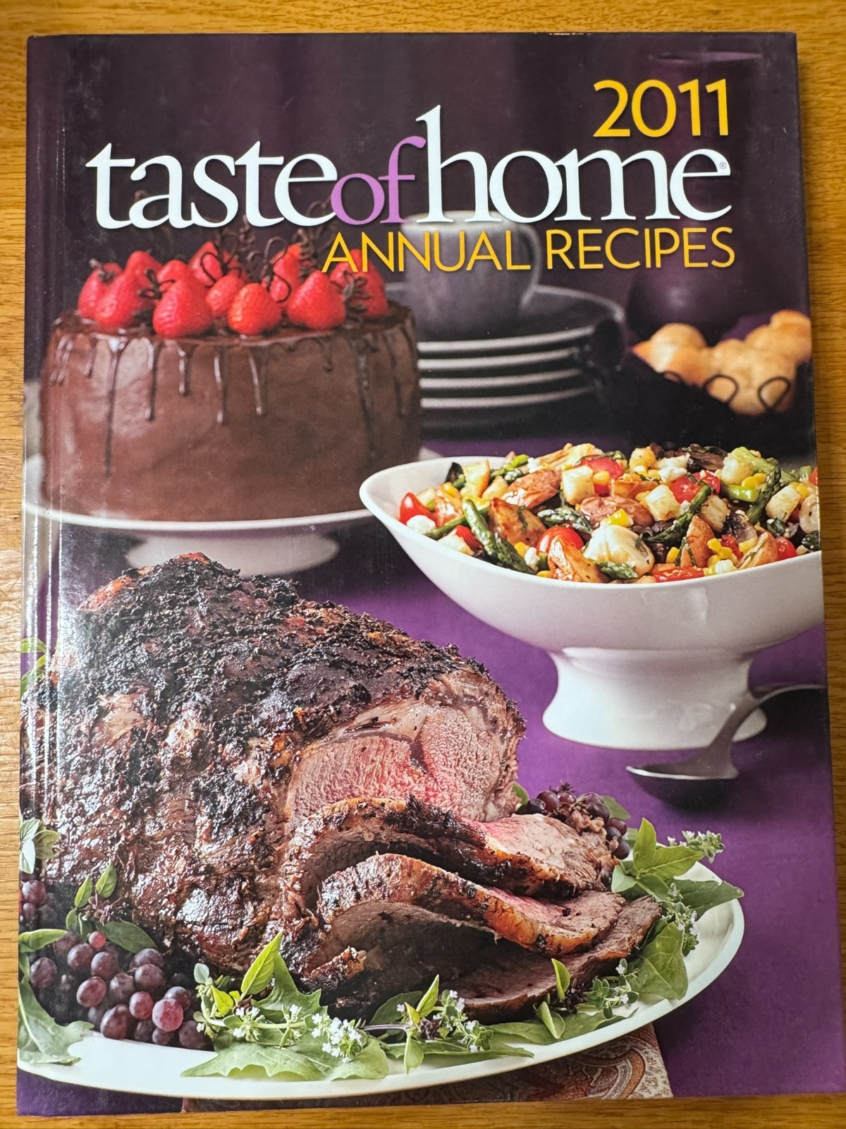 Taste of Home Annual Recipes cookbooks – 8 total