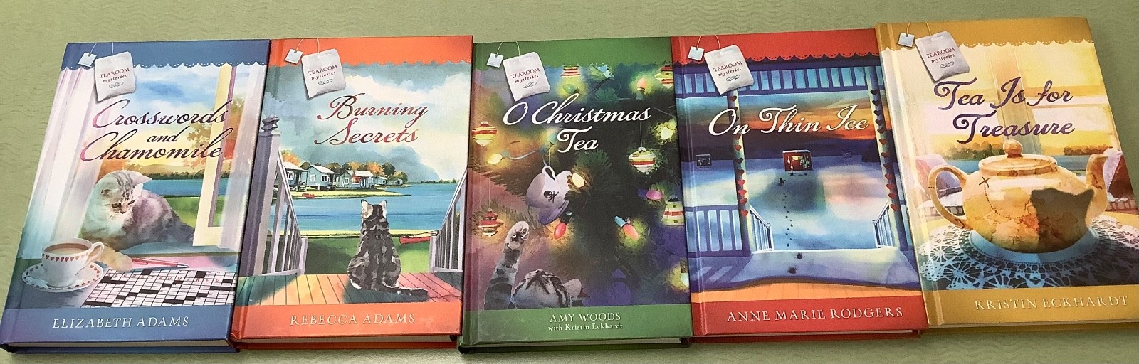Tearoom Mysteries – Lot of 10- Guideposts [Hardcover] Various Authors Vol.4-13