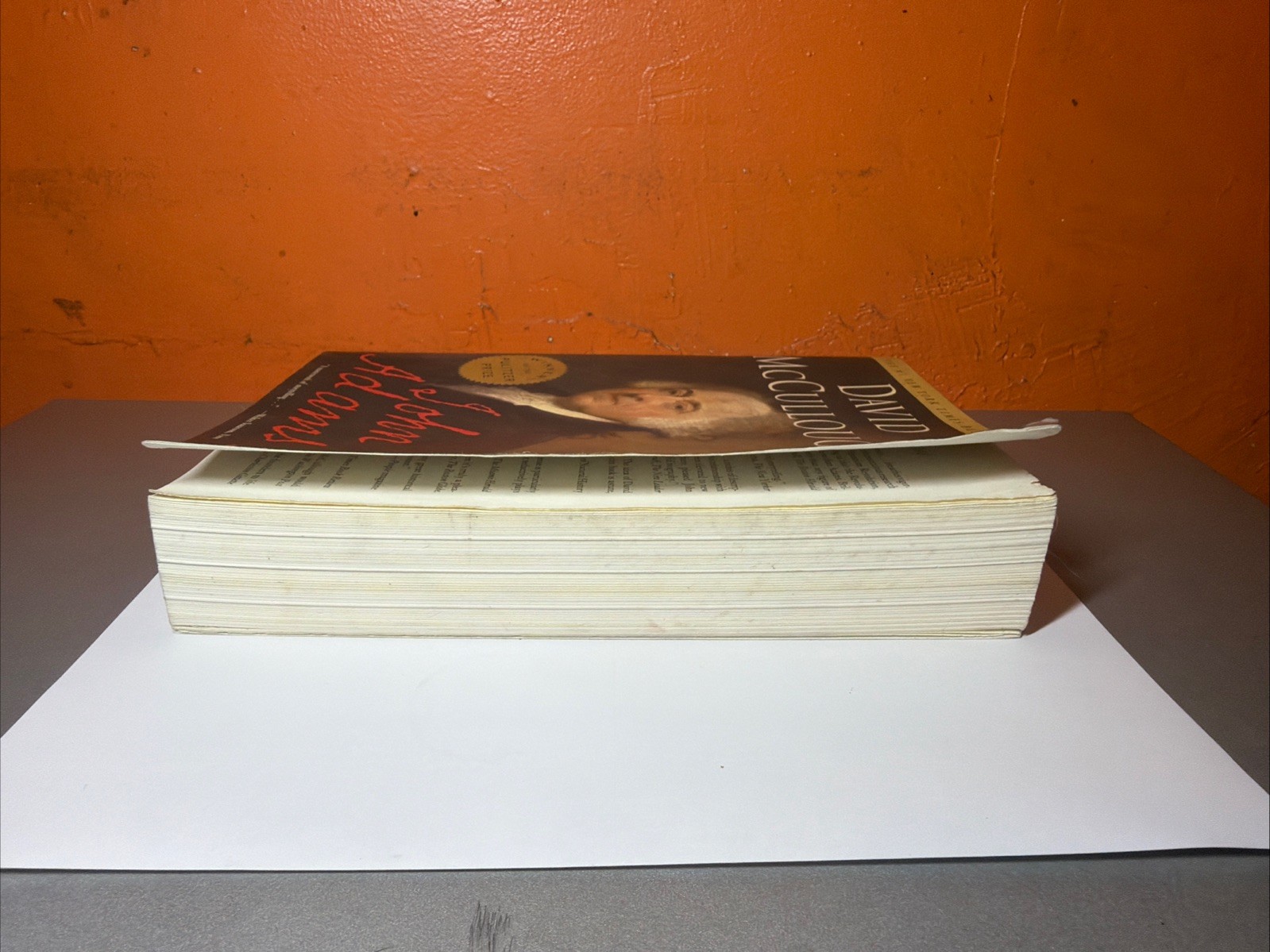 John Adams by David McCullough (2002, Trade Paperback)