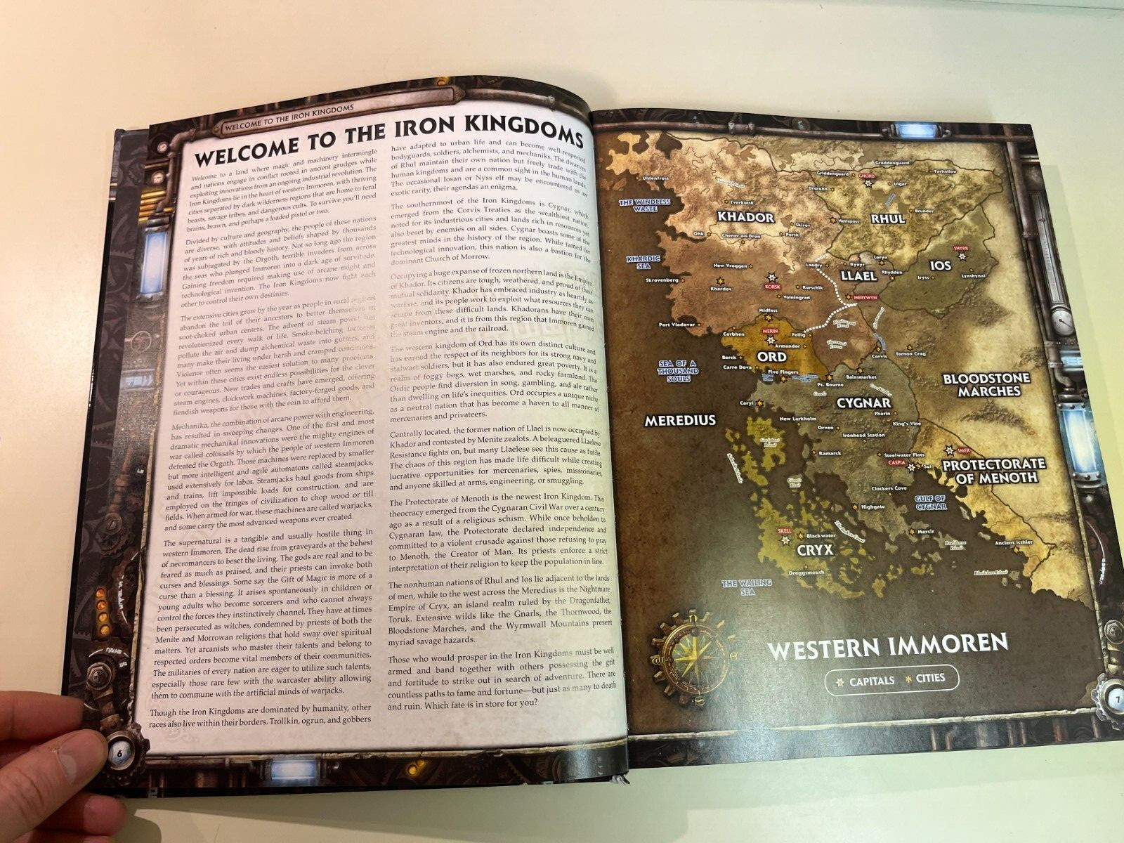 Iron Kingdoms Core Rules Full Metal Fantasy RPG Privateer Press 2nd Printing HC