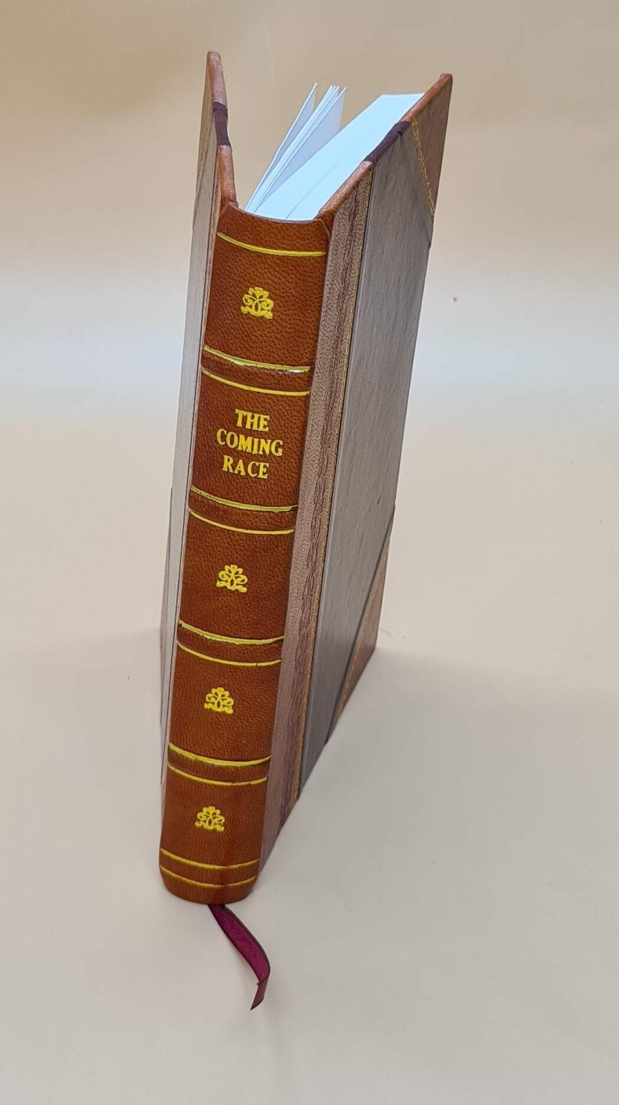 The Coming Race By E.G.E.L. Bulwerlytton. 1871 [Leather Bound]