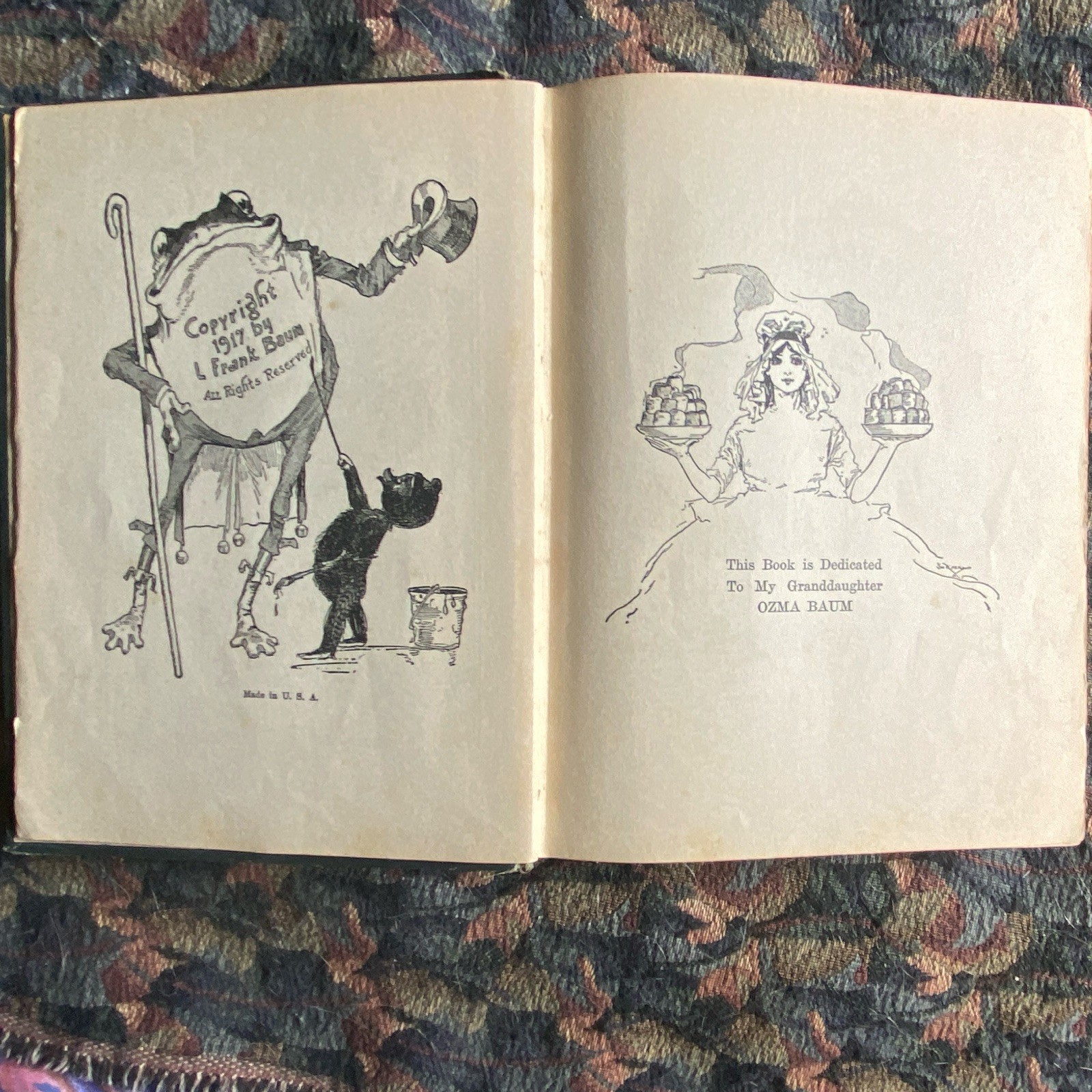 L. Frank Baum The Lost Princess of Oz Oz Series HC Illus Neill Reilly & Lee 1917