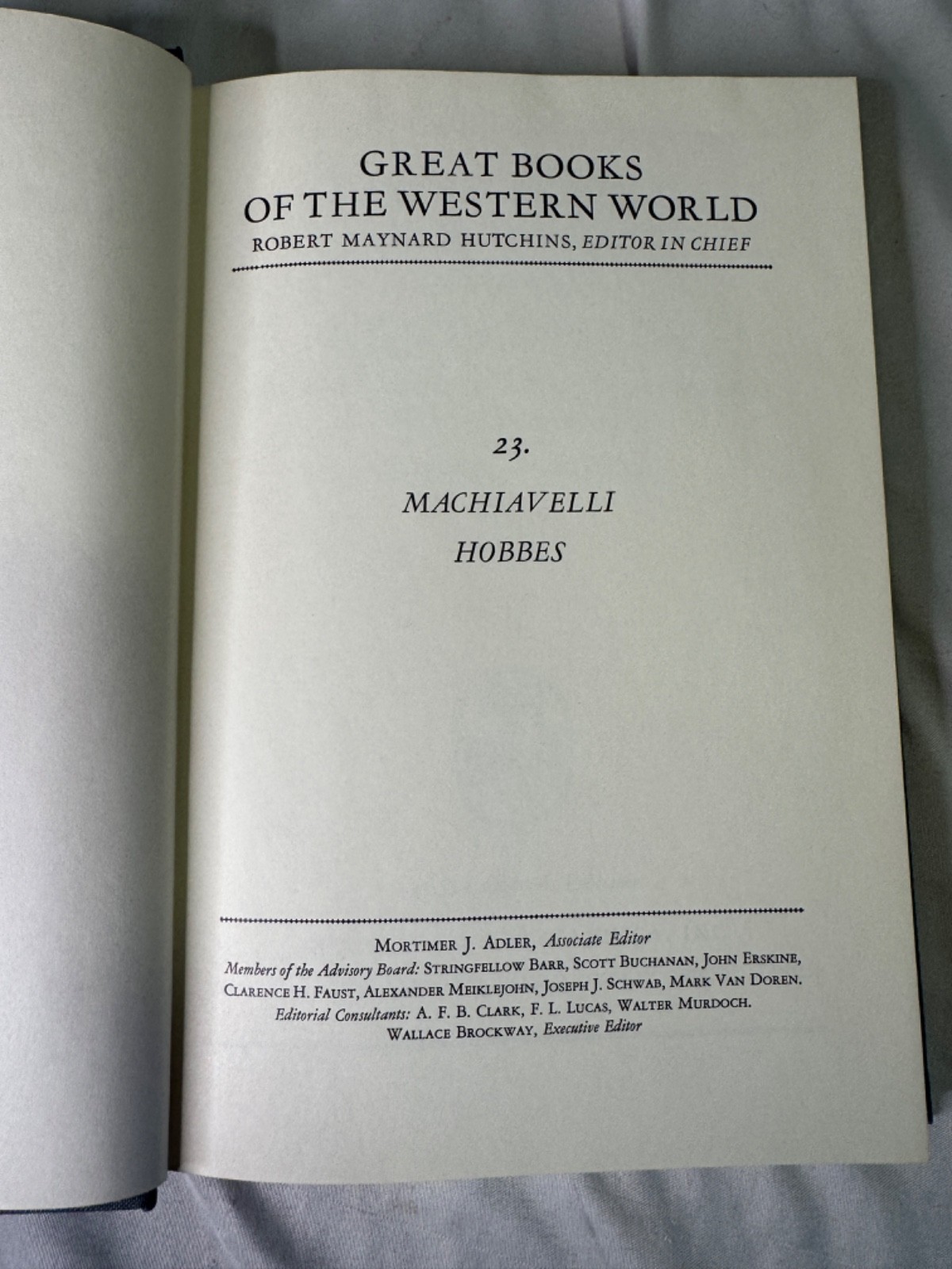 Britannica Great Books Western World, 1952, Sold Individually | You Pick One