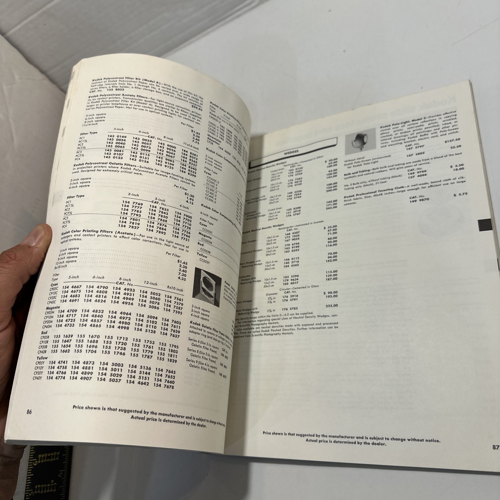 Kodak Productions Catalog 1972-73 Vintage