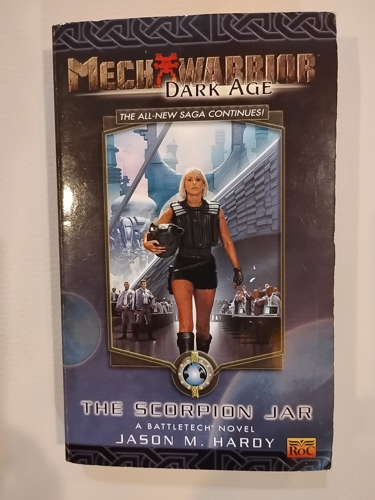 Mechwarrior Dark Age Book ” The Scorpion Jar ” Jason M. Hardy VG Condition
