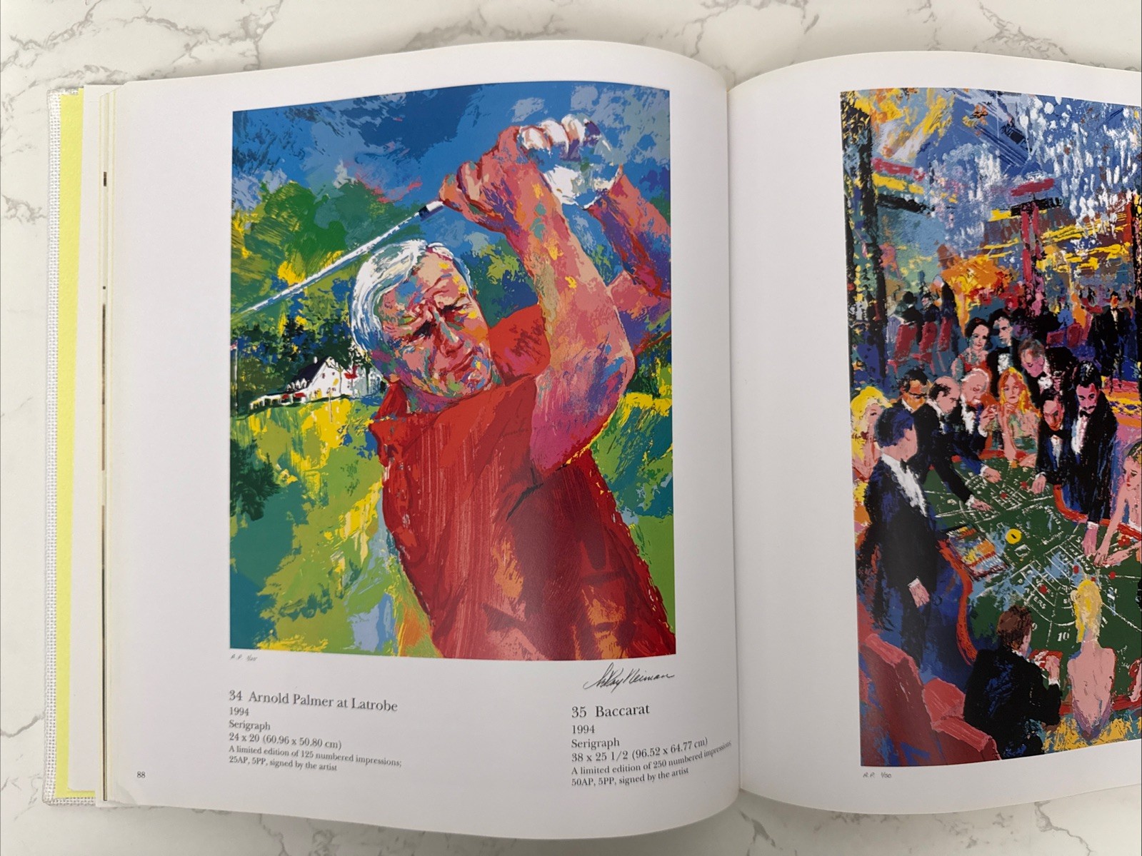 THE PRINTS OF LEROY NEIMAN CATALOGUE RAISONNE 1991-2000 By Leroy. Neiman-SIGNED