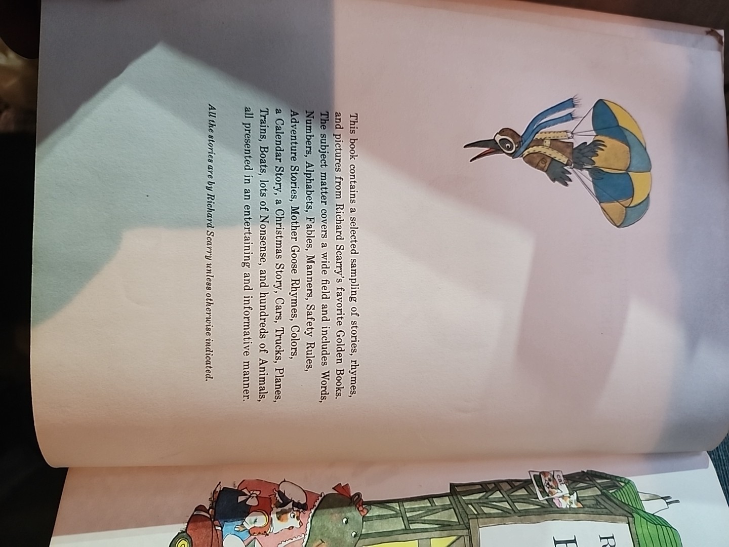 Vintage 1967 Children’s Richard Scarry’s BEST STORY BOOK EVER Poems
