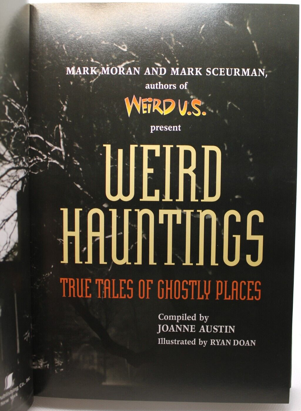 Weird Hauntings True Tales of Ghostly Places by Joanne Austin Hardcover First Ed