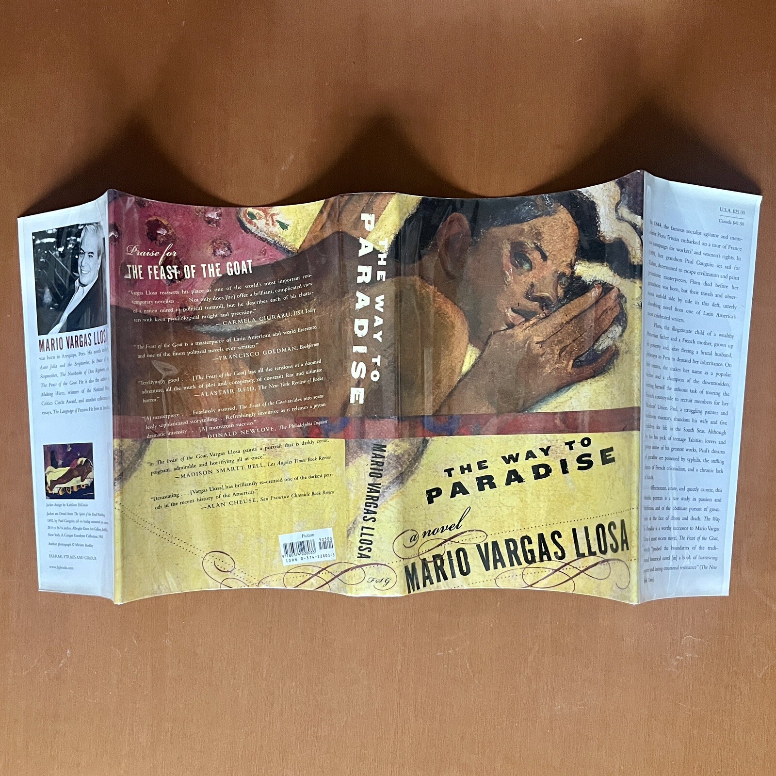 1st Ed Print/Signed! The Way to Paradise By Vargas Mario Llosa & Natasha Wimmer