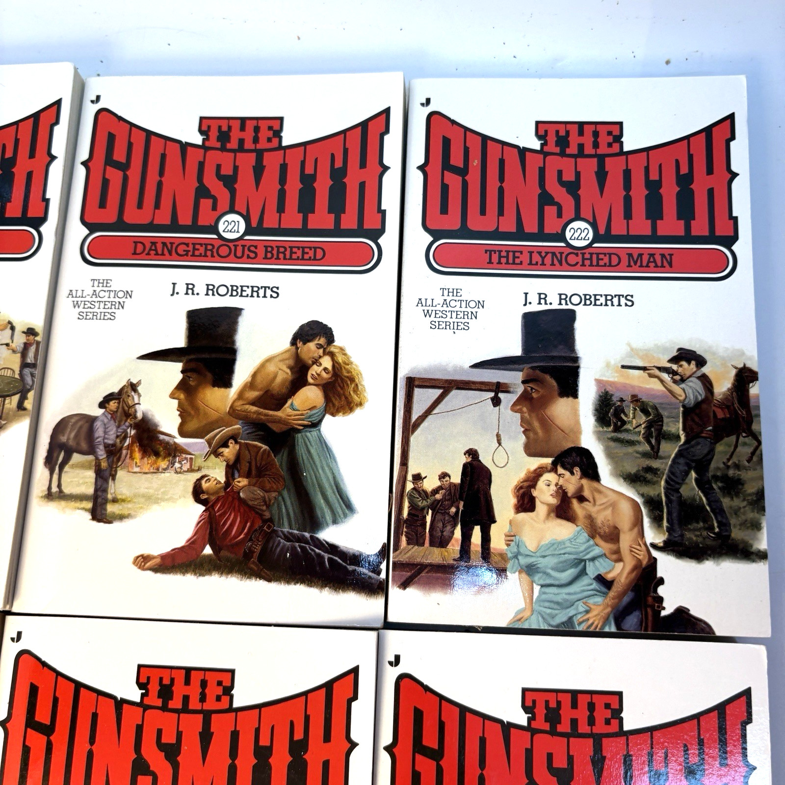 The Gunsmith Series – JR Roberts Lot of 9 Western Vols. #220-229 No 228