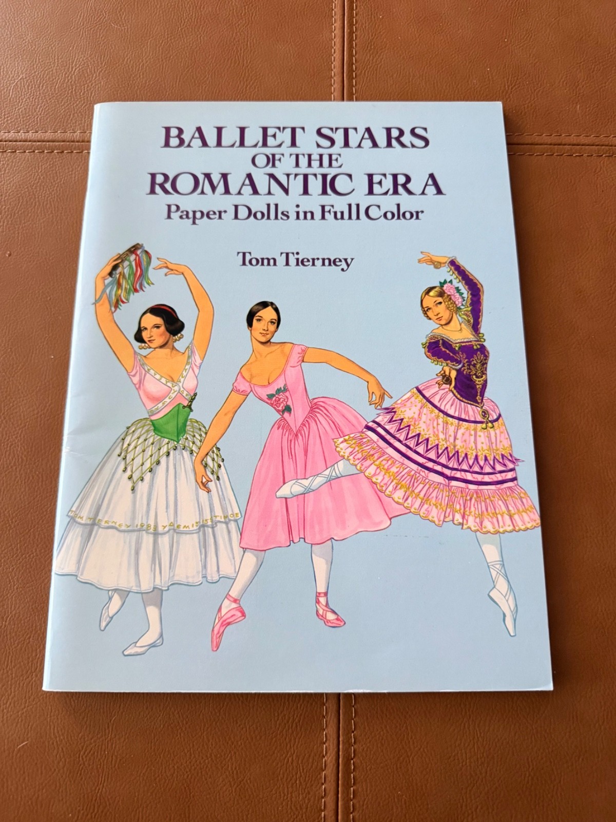 UNCUT Ballet Paper Dolls Lot 3, Tom Tierney, Ballets Russes, Pavlova, Nijinsky
