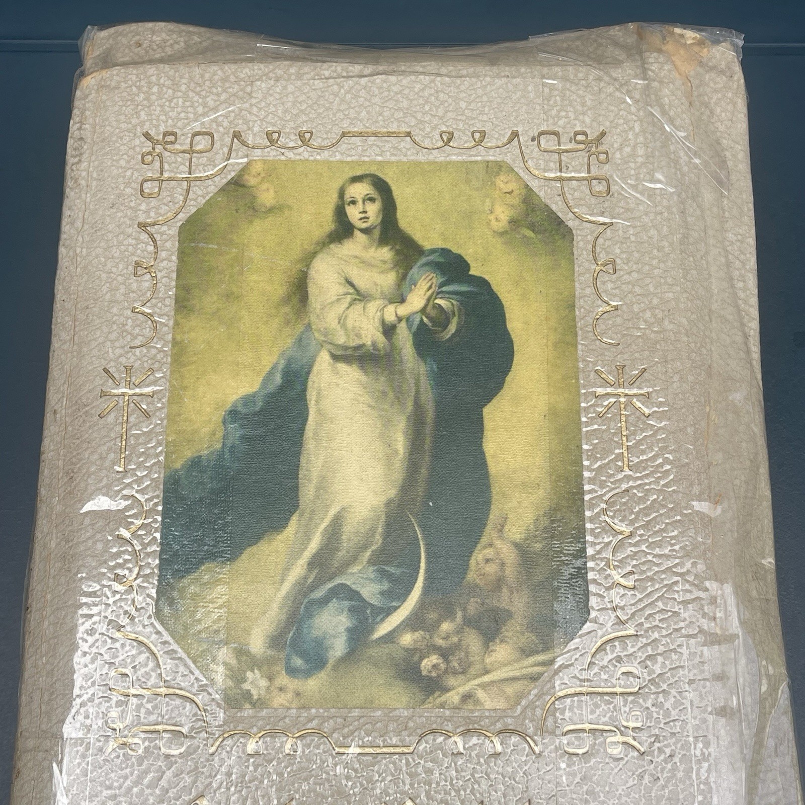 Vintage Holy Bible The Holy Angels Edition The Catholic Press 1963 White Large