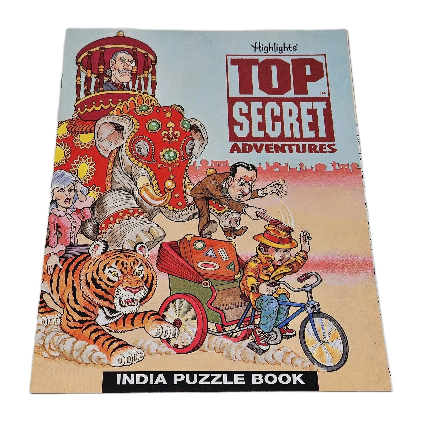 Highlights Top Secret Adventures Puzzle Book Lot Of 16