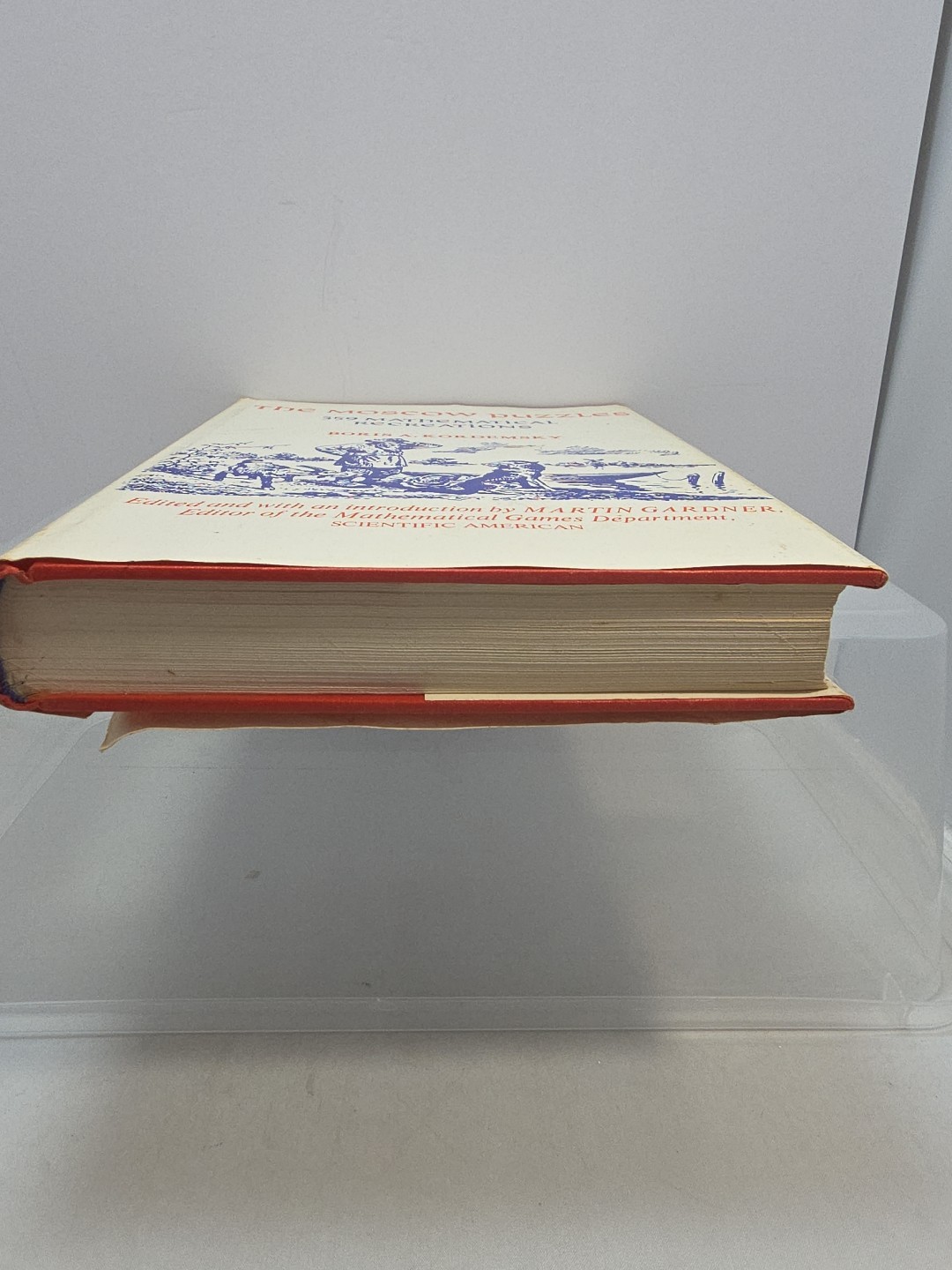 The Moscow Puzzles 359 Mathematical Recreations First Edition Hardcover 1972