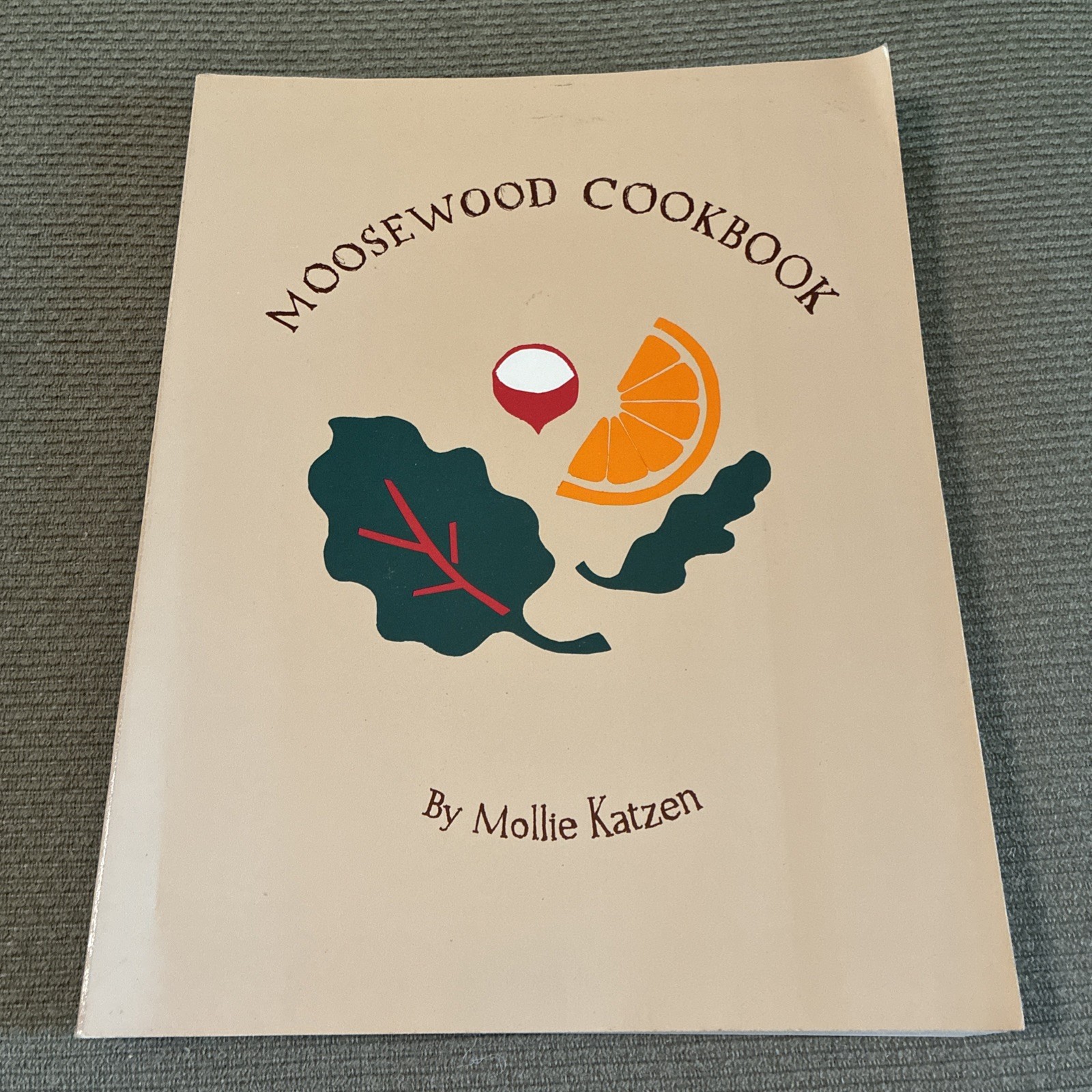 Vtg Moosewood Cookbook Mollie Katzen 1977 1st Ed. Vegetarian Restaurant Ithaca