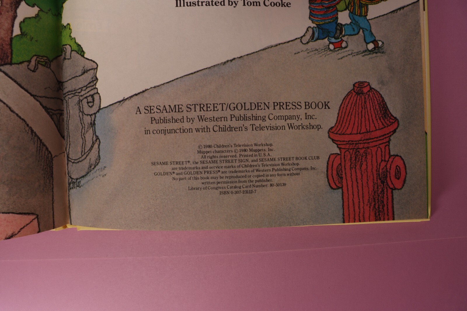 Show and Tell by Patricia Relf 1980 Sesame Street Book Club Hardcover
