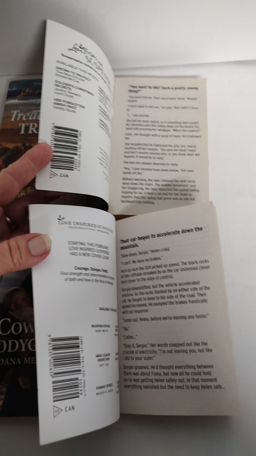 Love Inspired Suspense Dana Mentink Lot Of 5 Stormswept Gold Country Cowboys