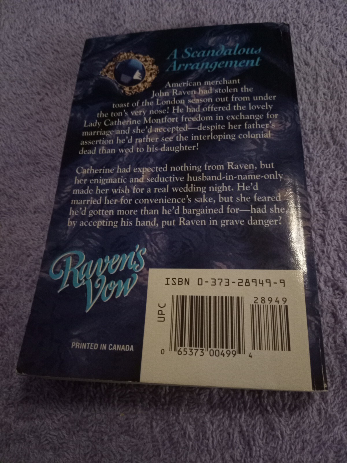Raven’s Vow by Gayle Wilson (1996, Mass Market)