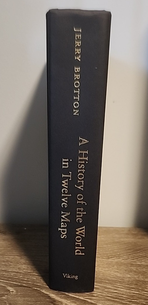 A History of the World in 12 Maps by Jerry Brotton 2013 w/dust jacket