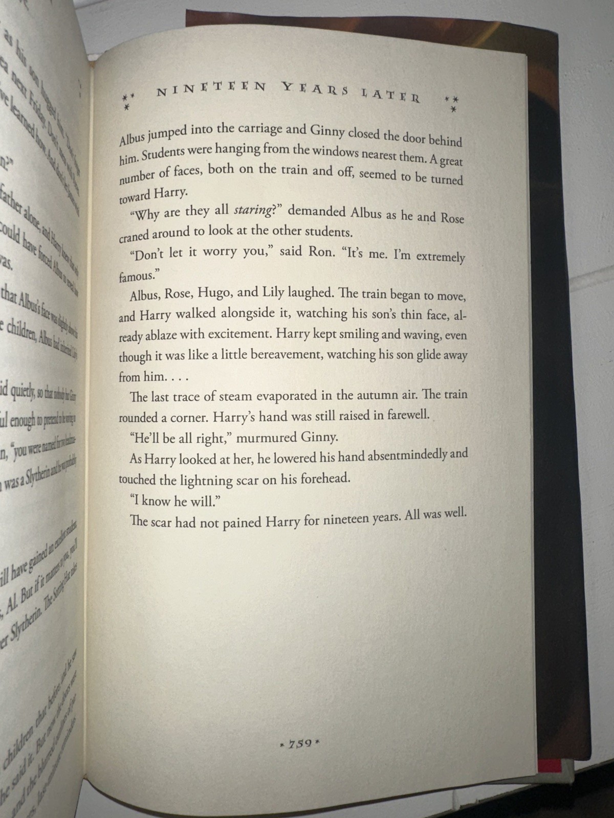 RARE HARRY POTTER And The Deathly Hallows-1st ed/1st printing-*759 Page Error