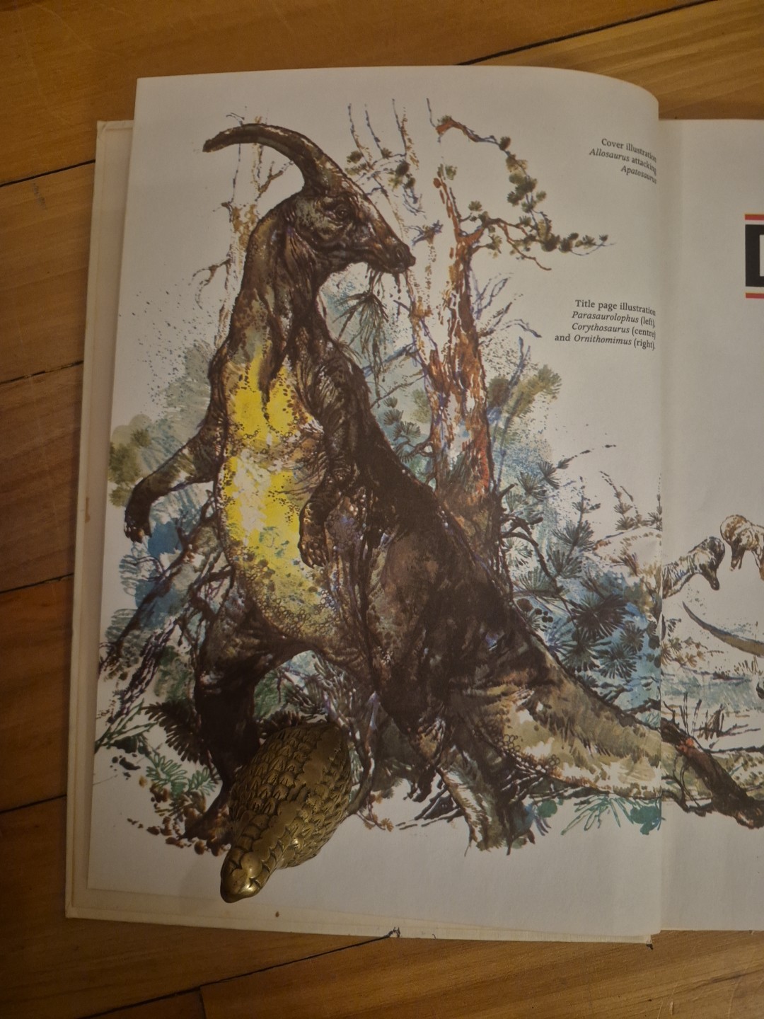The World of Dinosaurs by Richard Moody – 1978 Hardcover Children’s Book