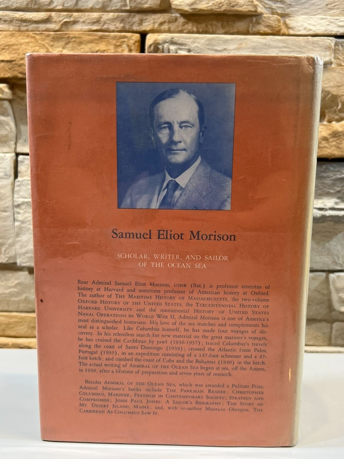 Admiral of the Ocean Sea A Life of Christopher Columbus Samuel Eliot Morison