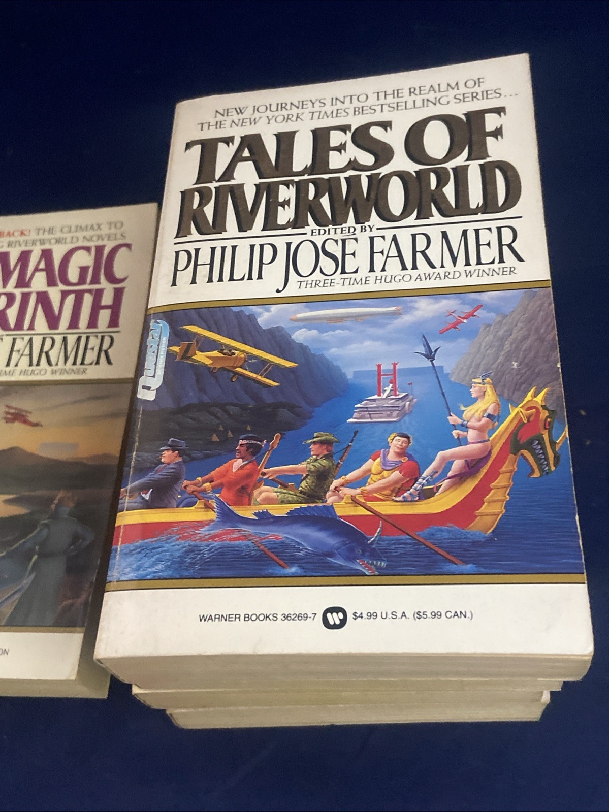 Philip Jose Farmer Riverworld lot of 5 PB (incomplete) Ex Cond