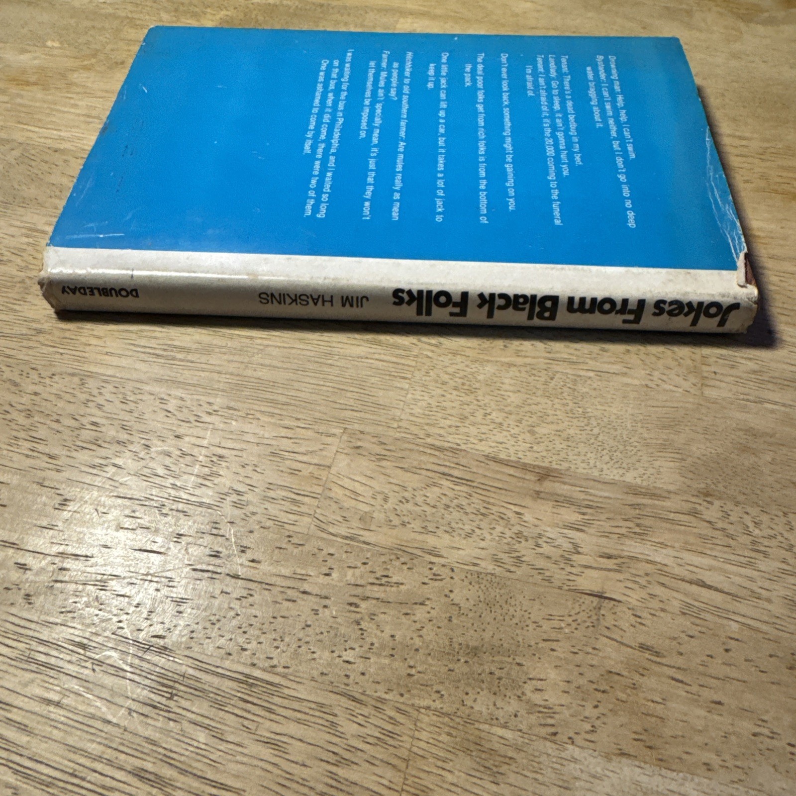 Jokes from Black Folks By Jim Haskins 1973 First Ed. Hardcover W/ Dust Jacket