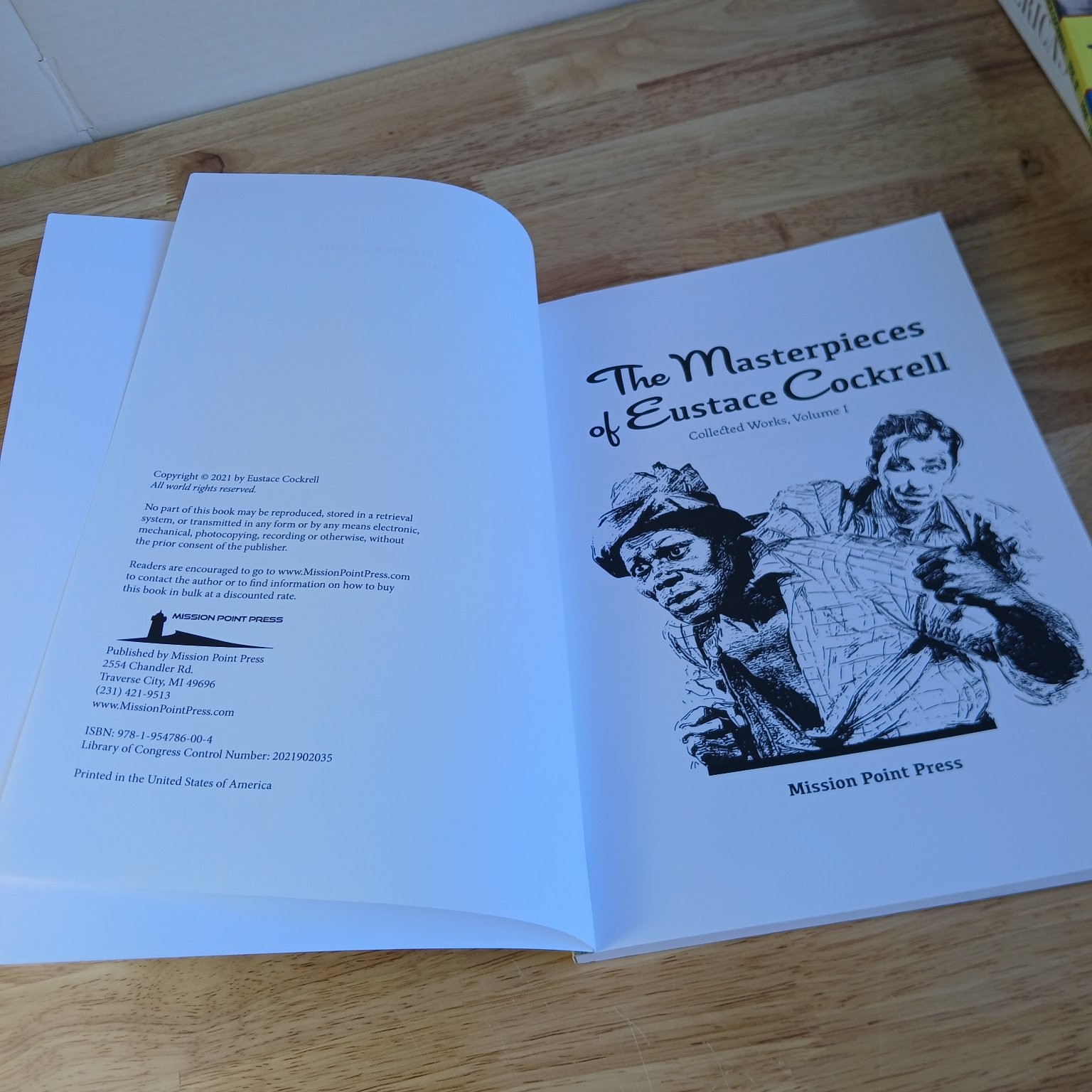 Masterpieces of Eustace Cockrell Collected Works Vol 1 & 2 2021 Mission Point