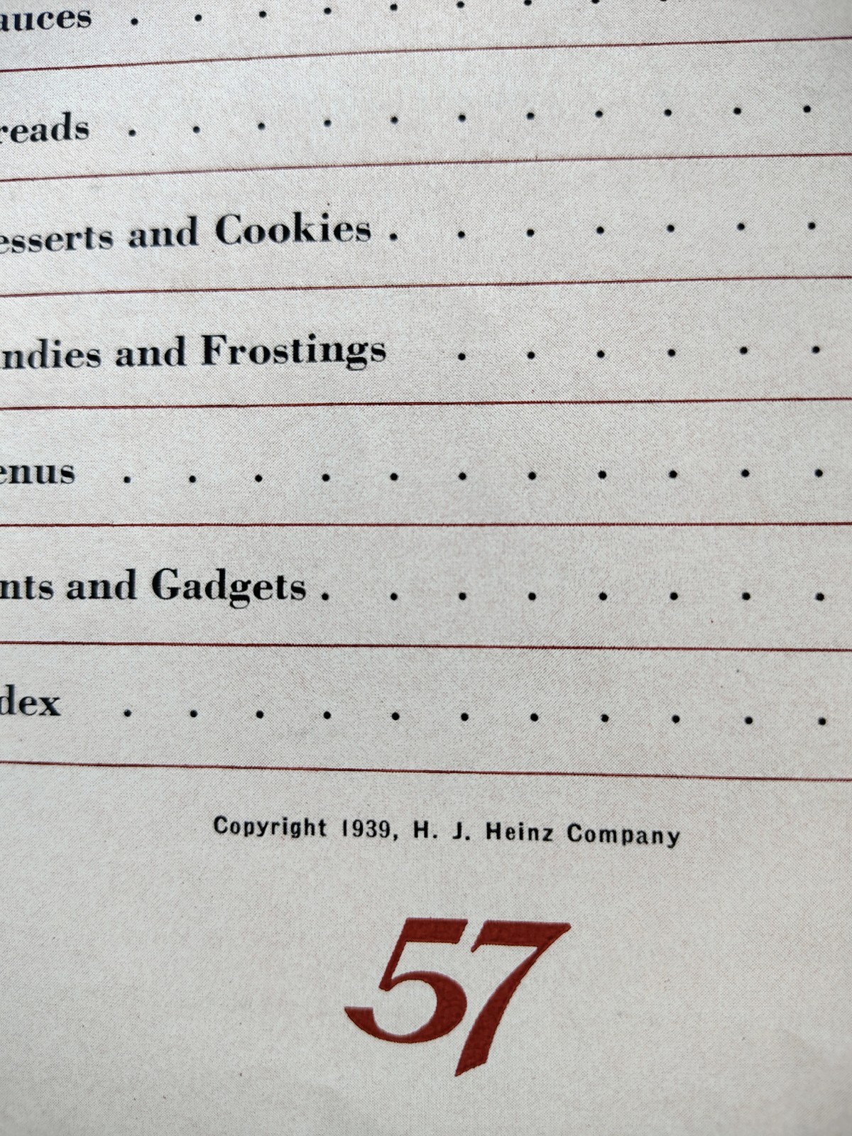 Vintage Heinz Recipe Book-Spiral Bound ( 1939 Ring/Wire Bound) Vintage